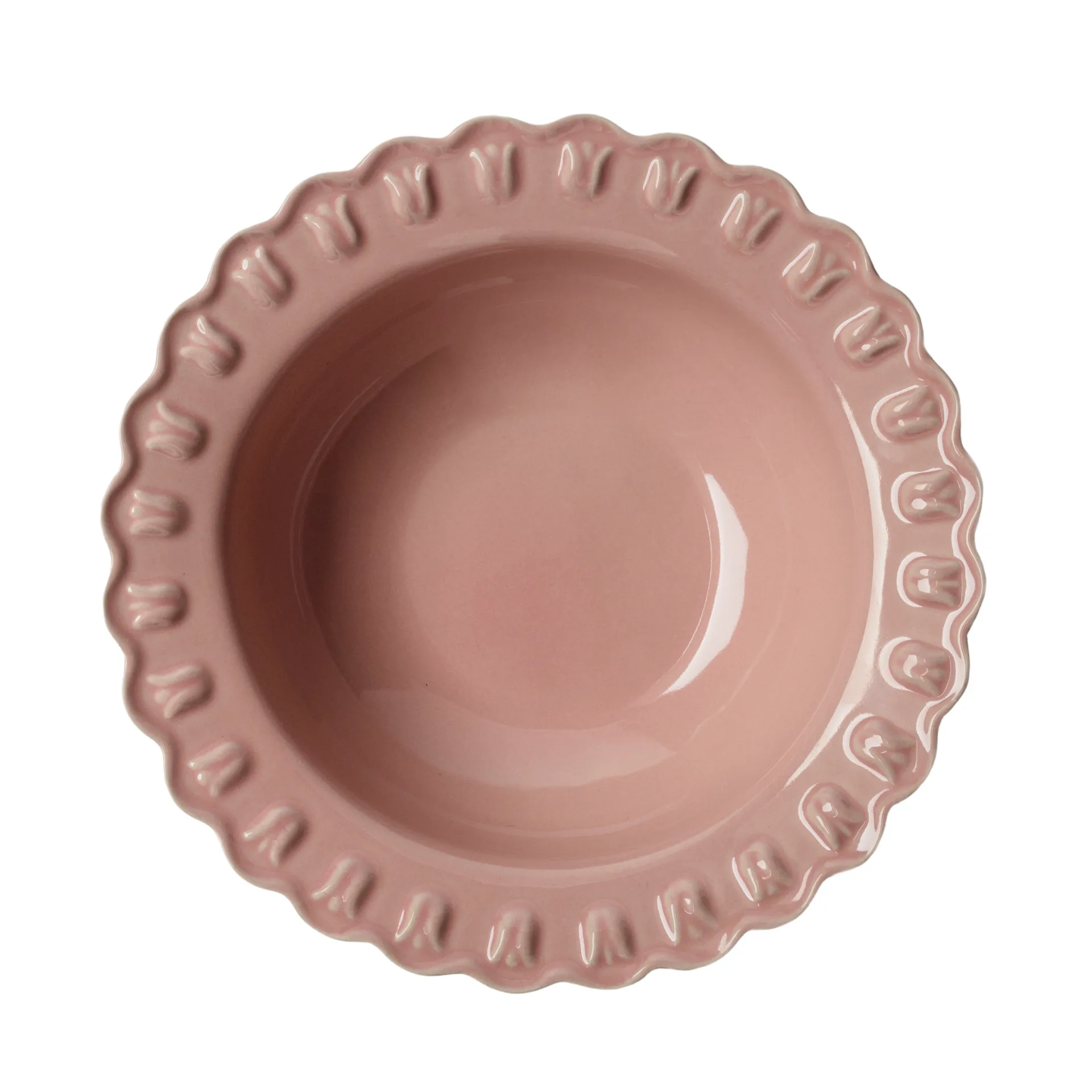 Tulipa serving bowl large Ø30 cm, Beautiful Portuguese PotteryJo