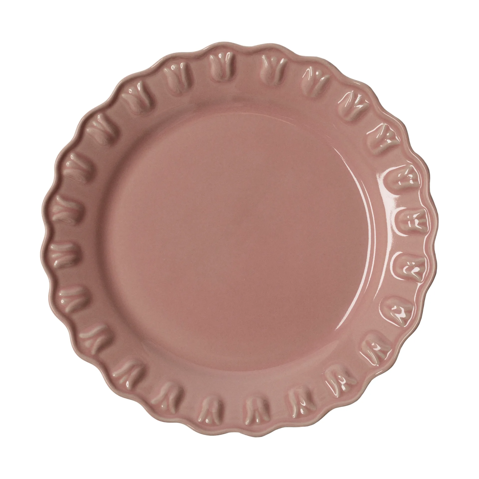 Tulipa small plate Ø20 cm 2-pack, Beautiful Portuguese PotteryJo