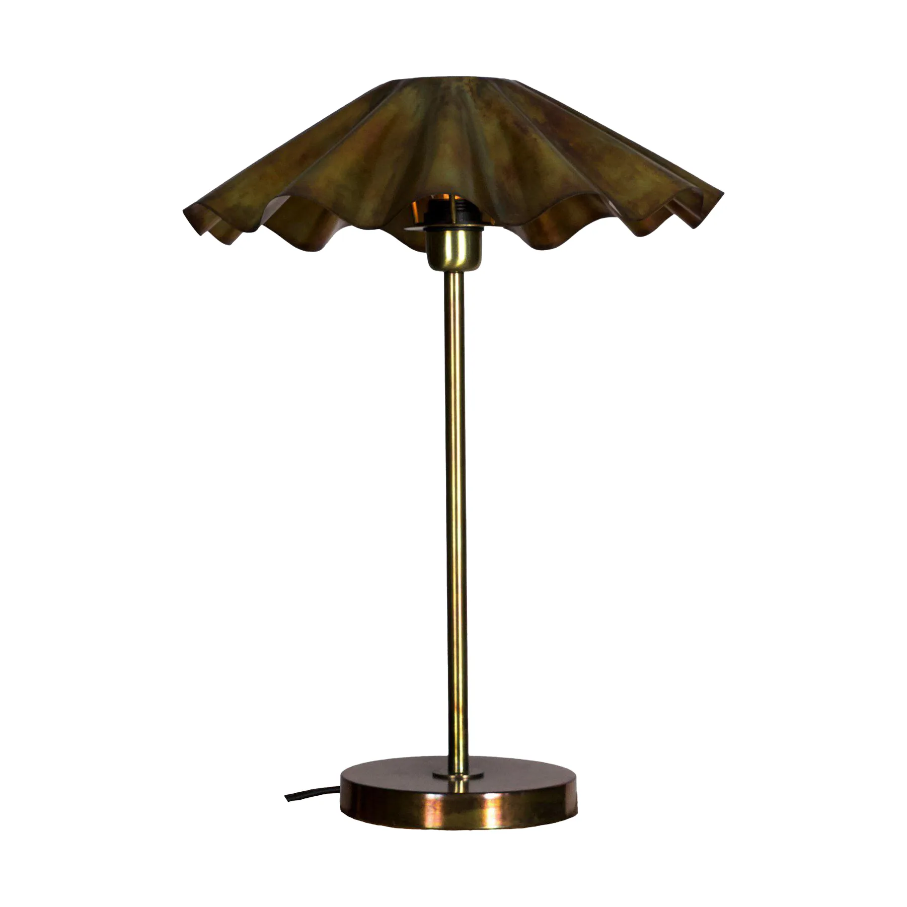 Aira table lamp, Burnished brass, 54 cm PR Home