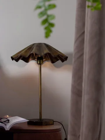 Aira table lamp - Burnished brass, 54 cm - PR Home