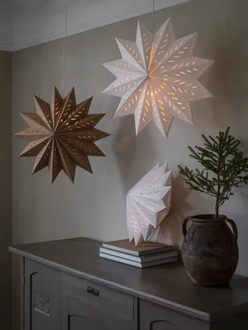 Alfa advent star brown - Brown, 50 cm - PR Home