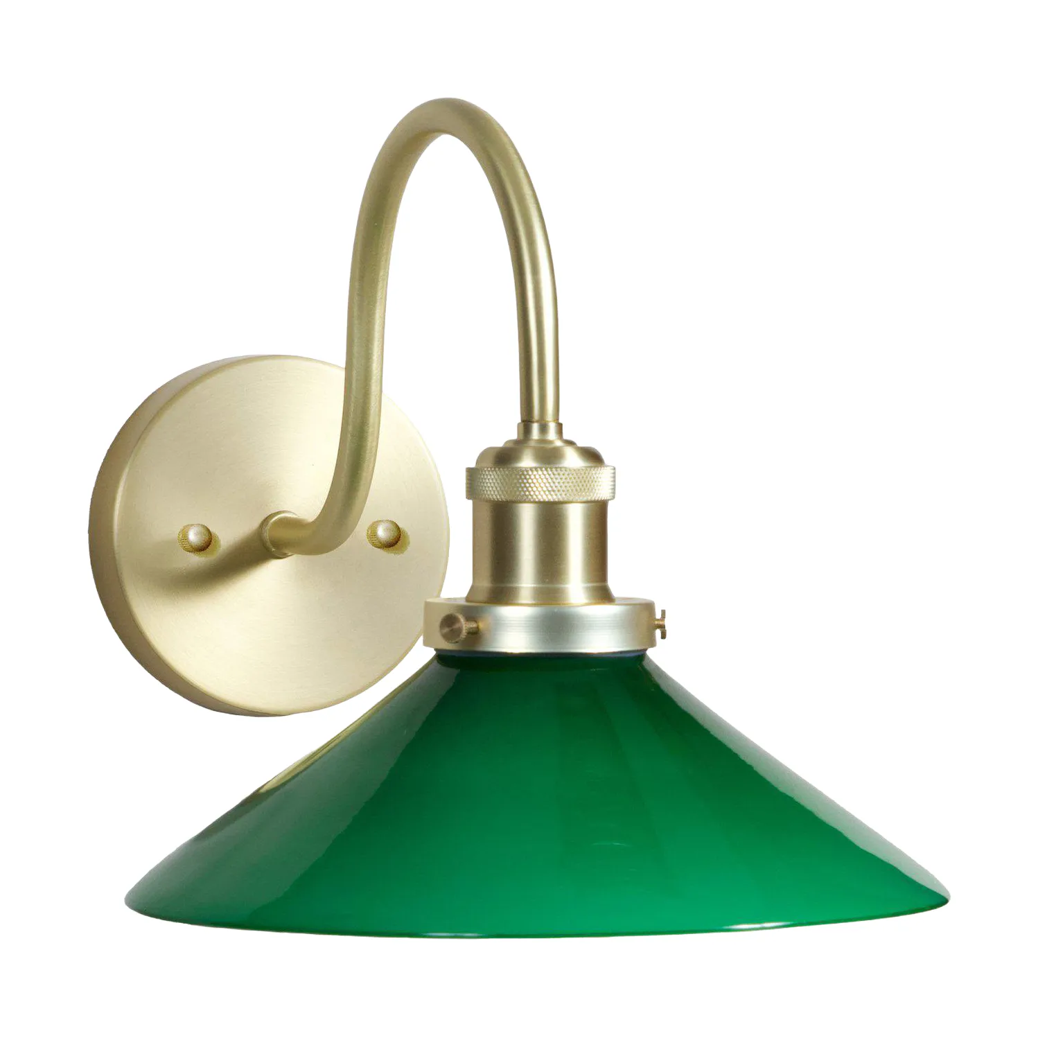 August wall lamp, Green-brass PR Home