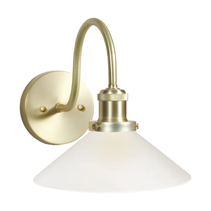 August wall lamp - Opal-brass - PR Home