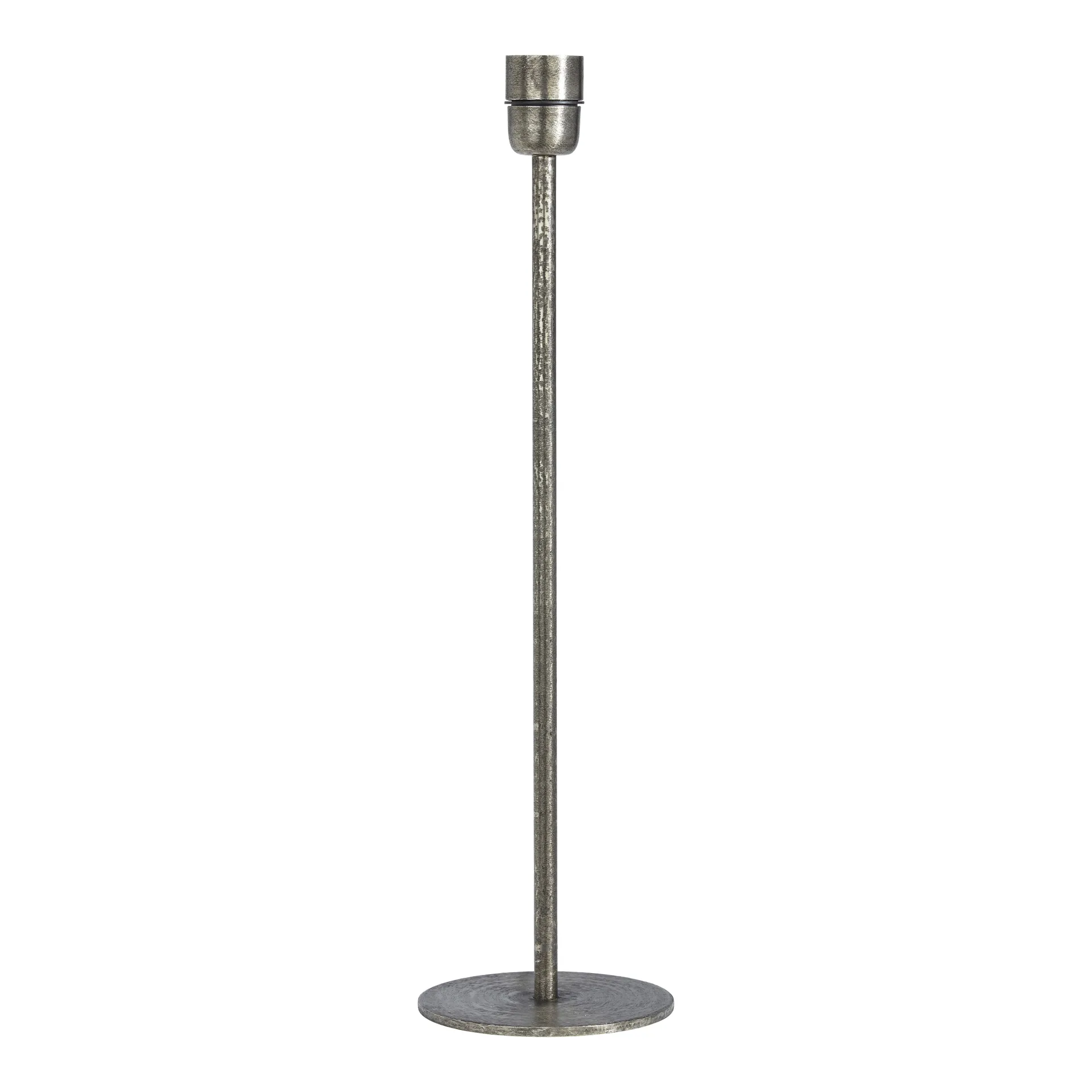 Base lamp base 45 cm, beaten silver PR Home