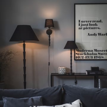 Chloe wall lamp 38 cm - matte black - PR Home