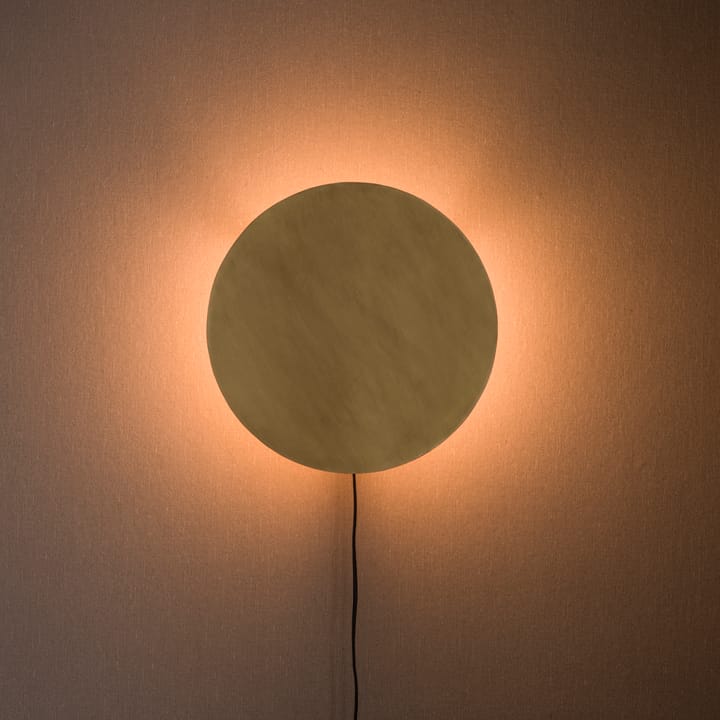 Full moon wall lamp Ø25 cm, Pale silver PR Home
