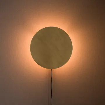 Full moon wall lamp Ø35 cm - Pale gold - PR Home