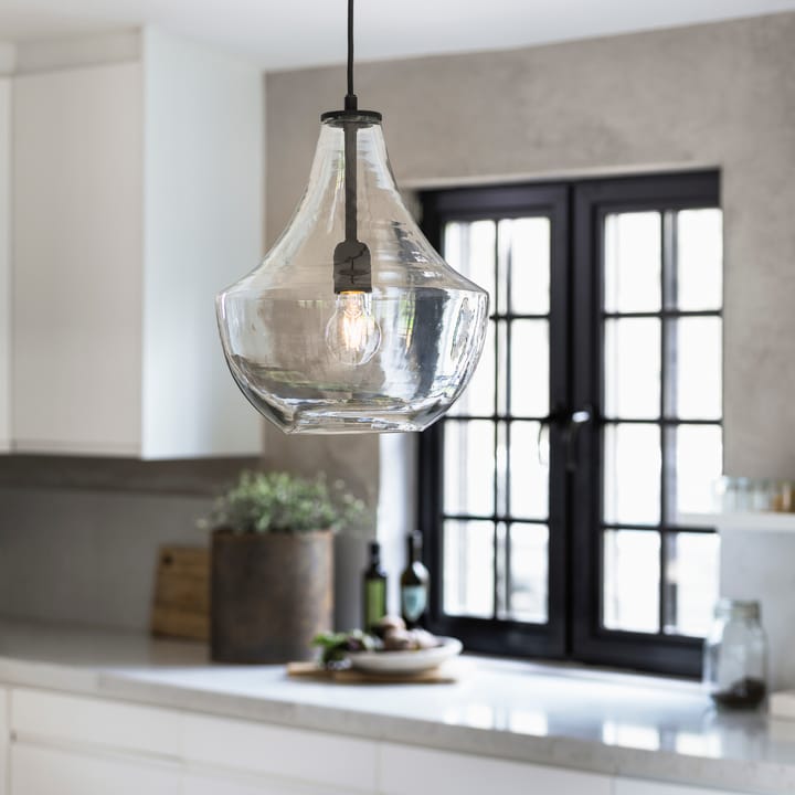 Hamilton ceiling lamp 30 cm, clear-black PR Home