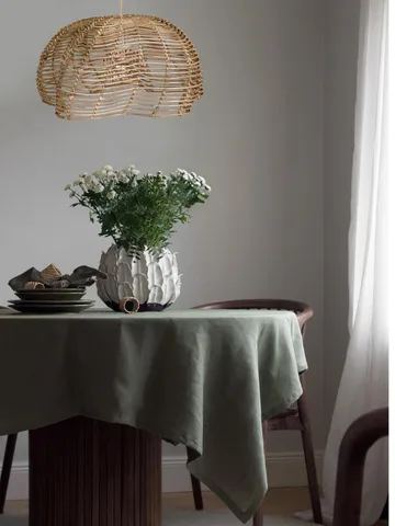 Mayla pendant lamp - Natural, Ø43x24 cm - PR Home