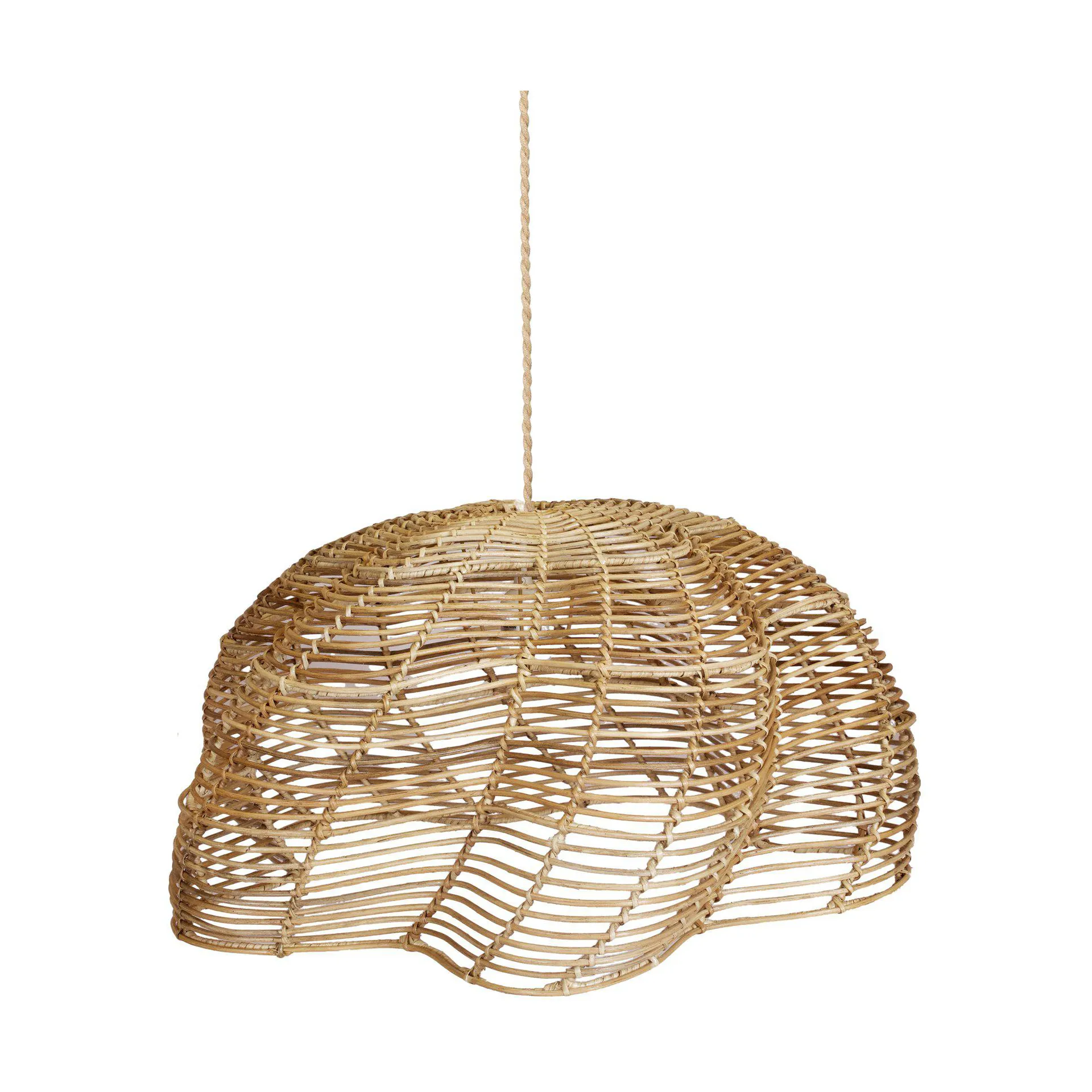 Mayla pendant lamp, Natural, Ø53x32 cm PR Home