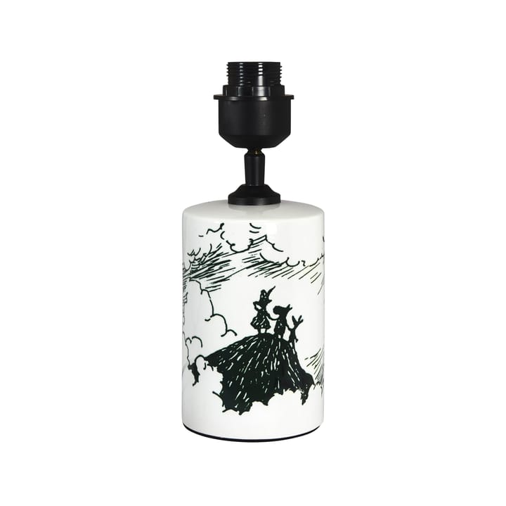 Moomin The Storm lamp base 27 cm, black PR Home