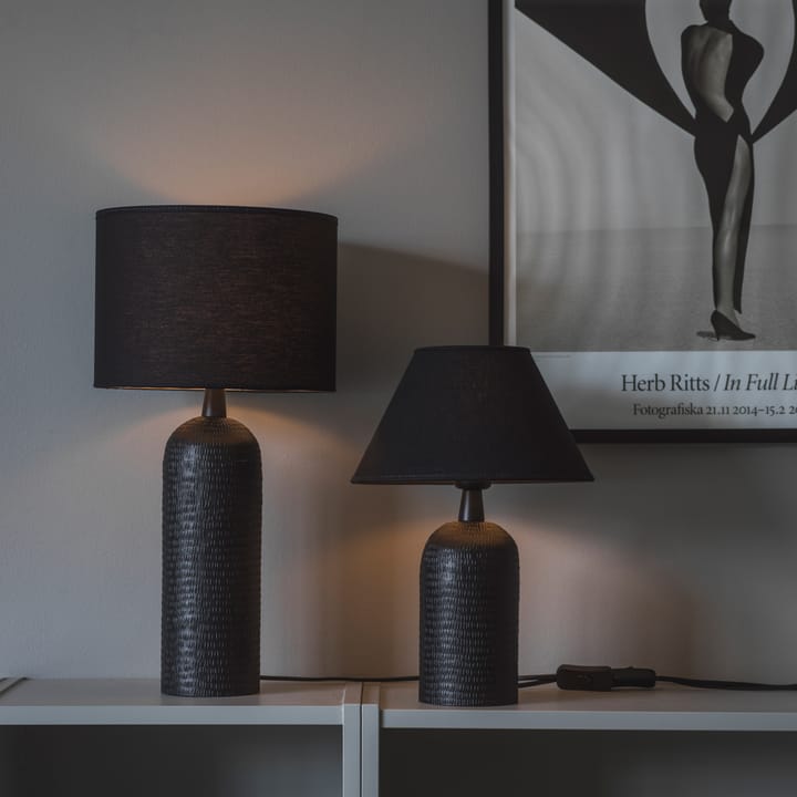 Riley lamp base 28 cm, matte black PR Home