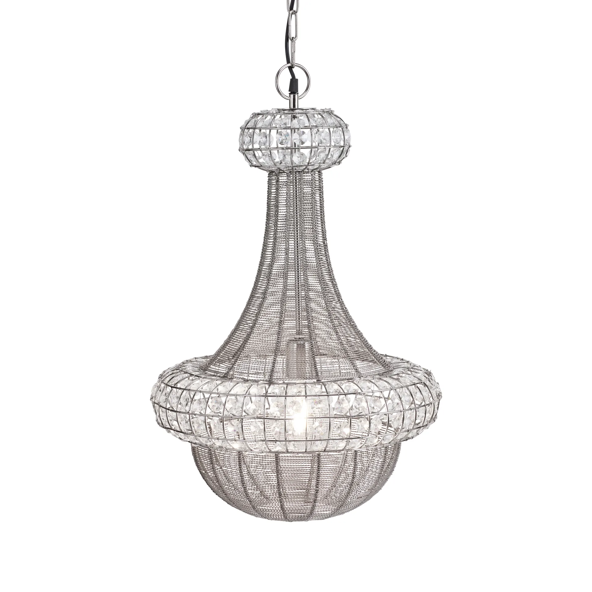 Saba ceiling lamp 42 cm, silver PR Home