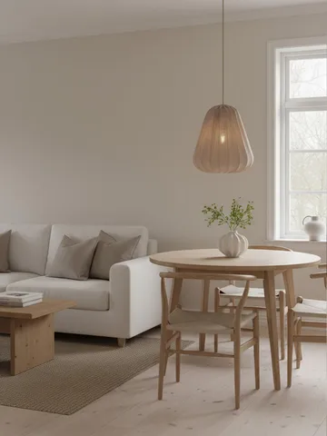 Sienna ceiling lamp - Diana moss, Ø40x45 cm - PR Home