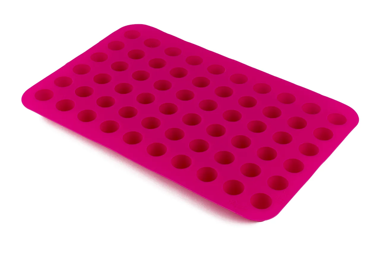Pufz praline mold, Raspberry jelly candy Pufz