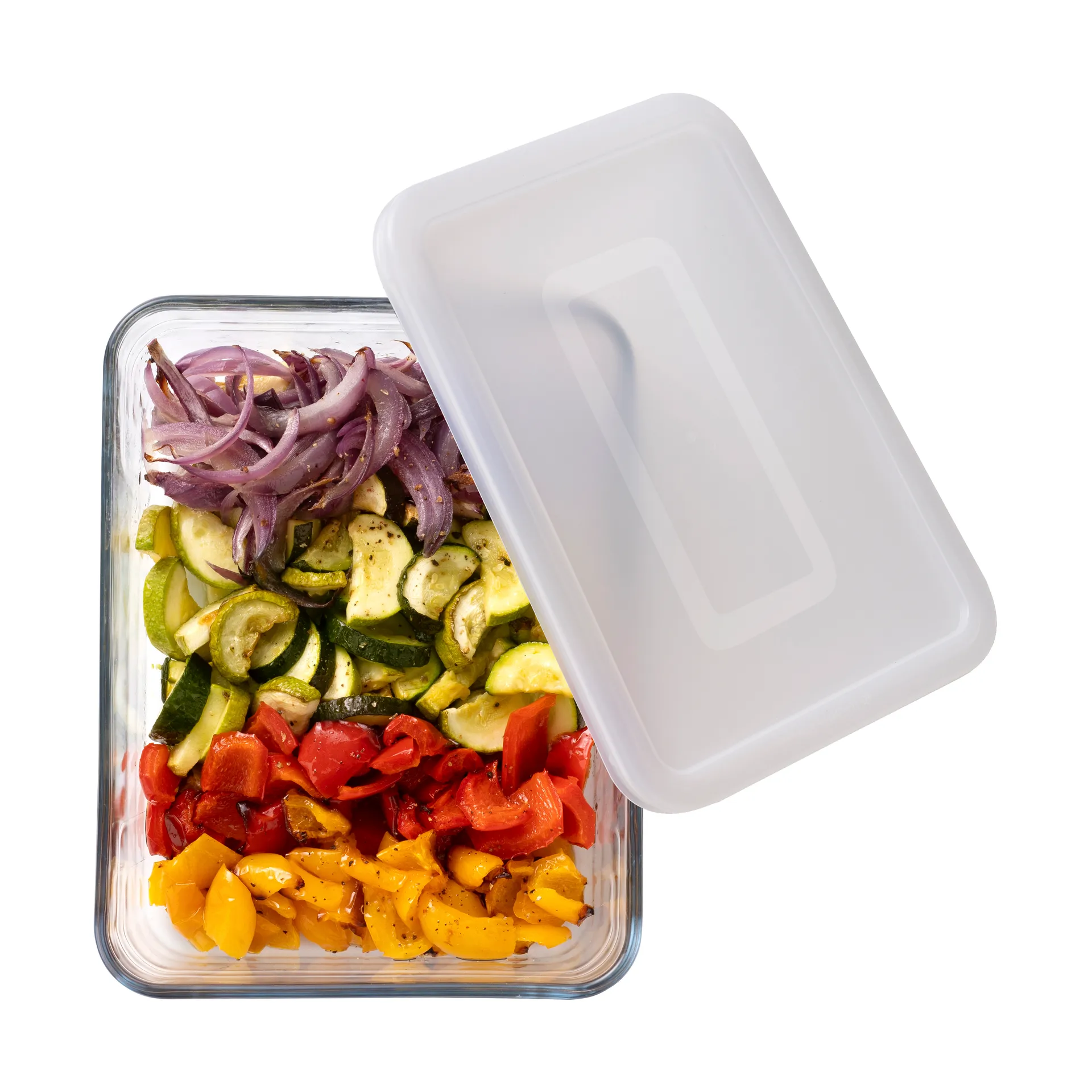 Cook & Freez rectangular dish with lid, 24x19x8 cm Pyrex