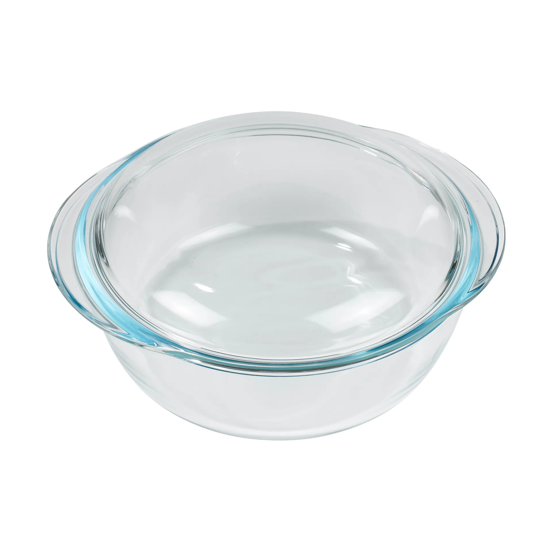 Essentials casserole with glass lid, 3 liter Pyrex