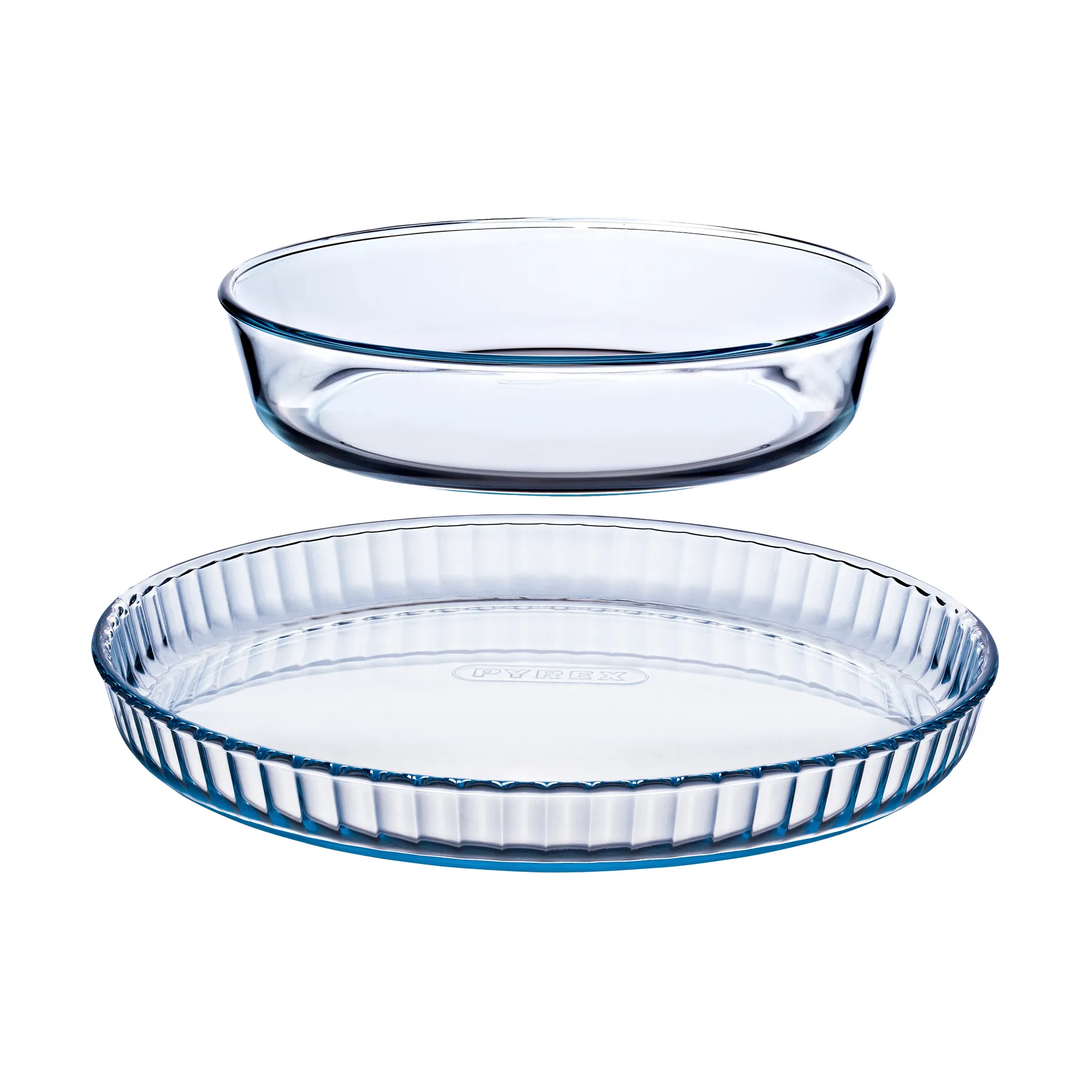 Iconic baking dish set borosilicate glass, 2 pieces Pyrex