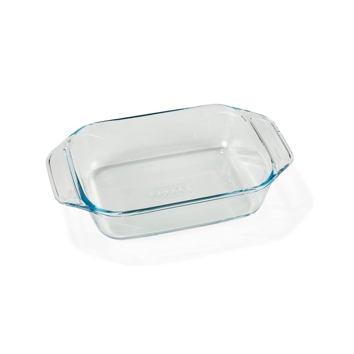 Irresistible rectangular glass platter - 28x17 cm - Pyrex