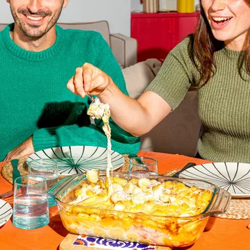 Irresistible rectangular glass platter - 28x17 cm - Pyrex