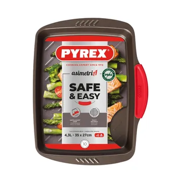 Pyrex Asimetria baking dish - Silicone, rectangular, 35 cm - Pyrex
