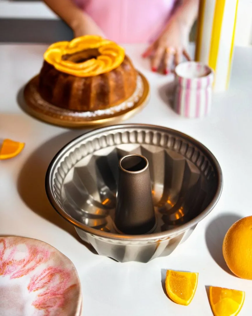 Pyrex Asimetria bundt cake pan, Silicone, round, Ø22 cm Pyrex