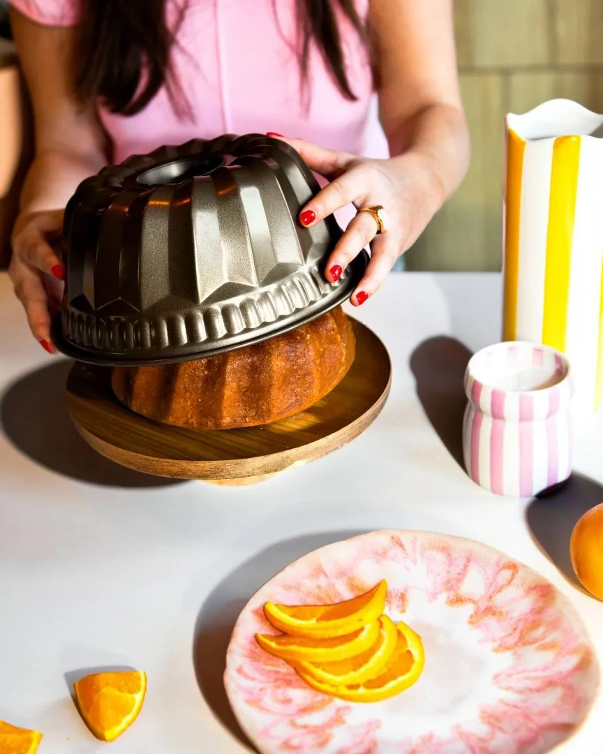 Pyrex Asimetria bundt cake pan, Silicone, round, Ø22 cm Pyrex