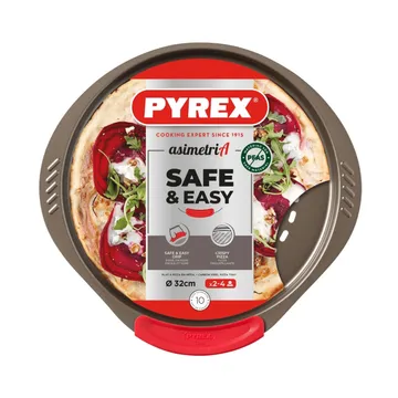 Pyrex Asimetria pizza plate - Silicone, round - Pyrex