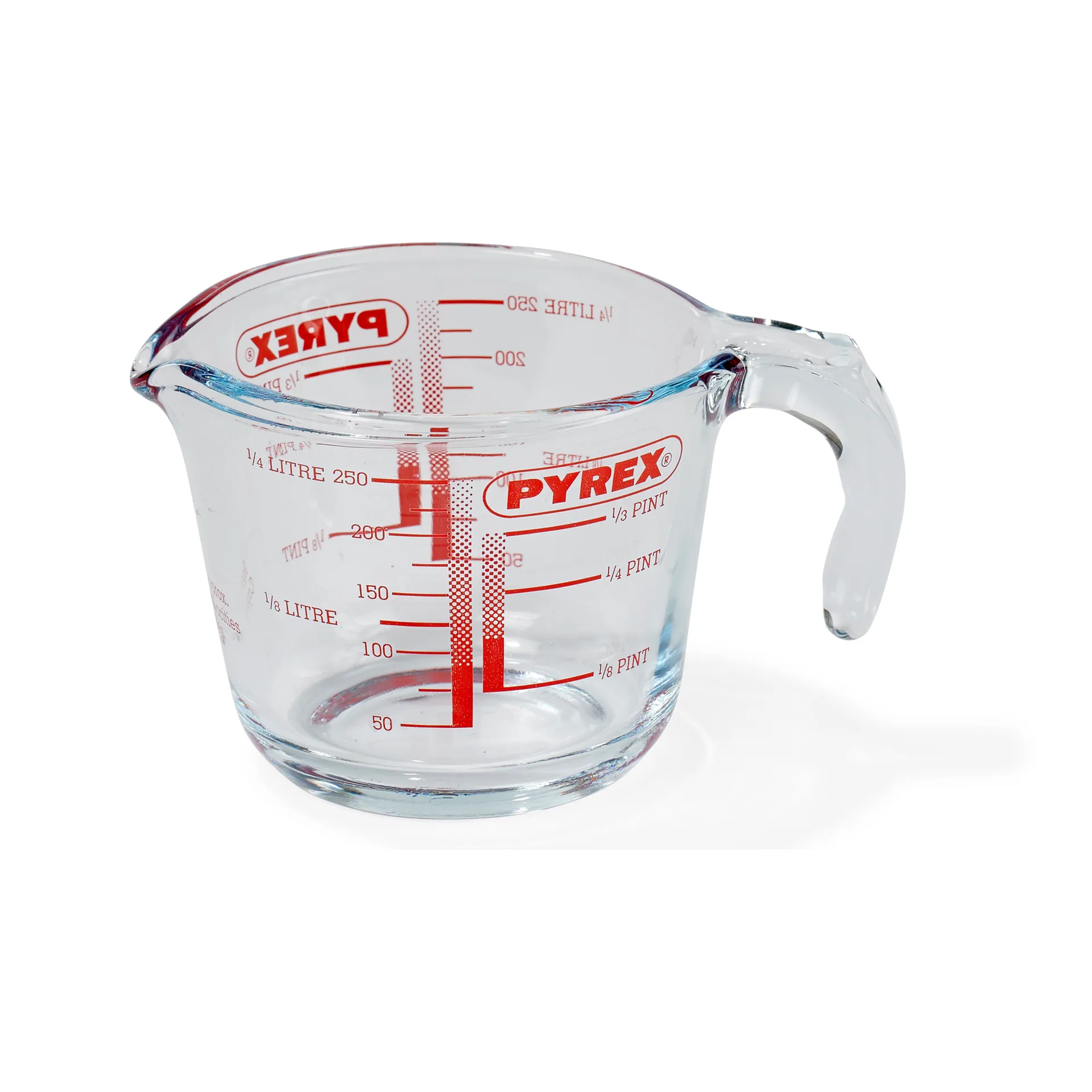 Pyrex Classic measuring jug glass, 0.25 liter Pyrex