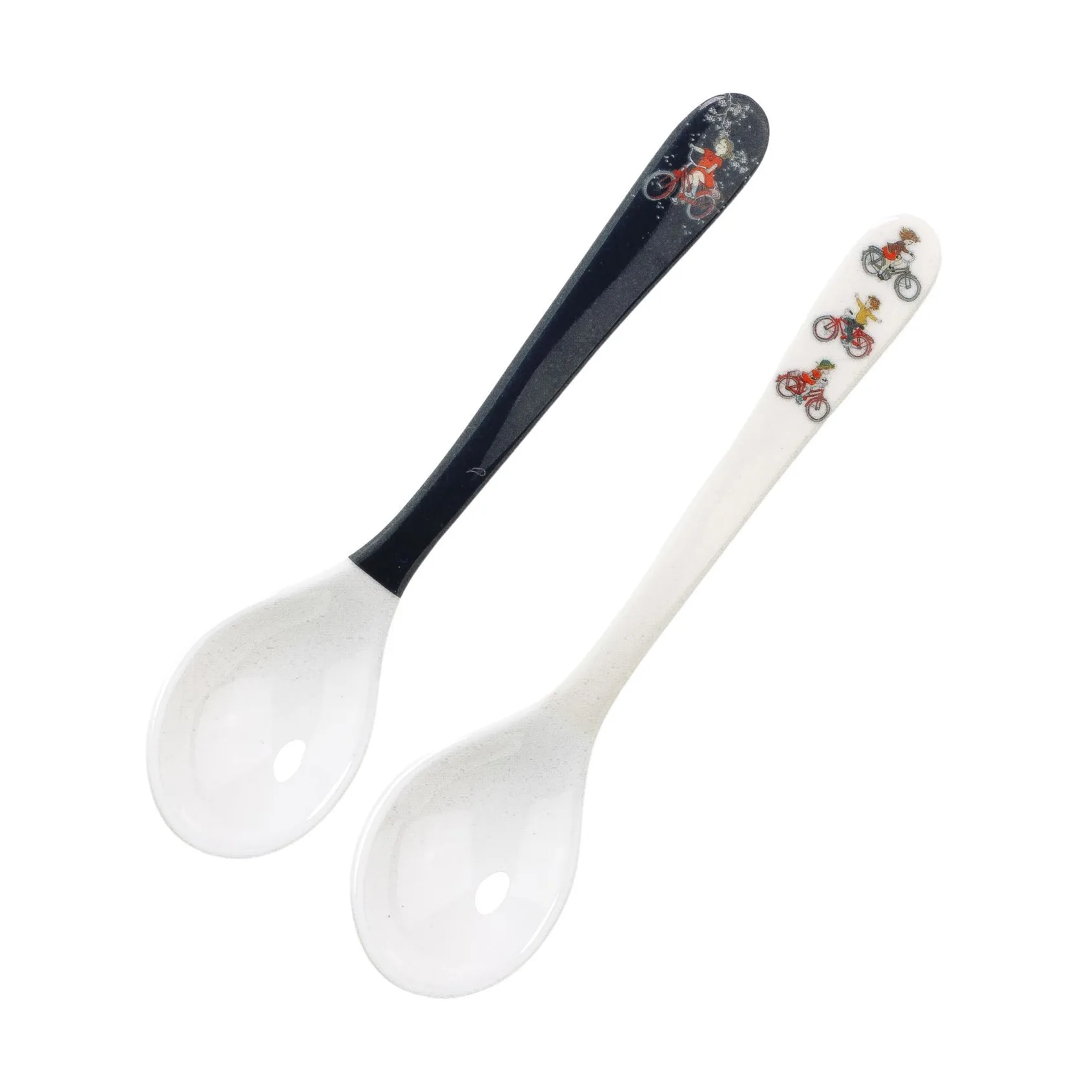 Lotta på Bråkmakargatan spoon 2-pack, Black-and-white Rätt Start