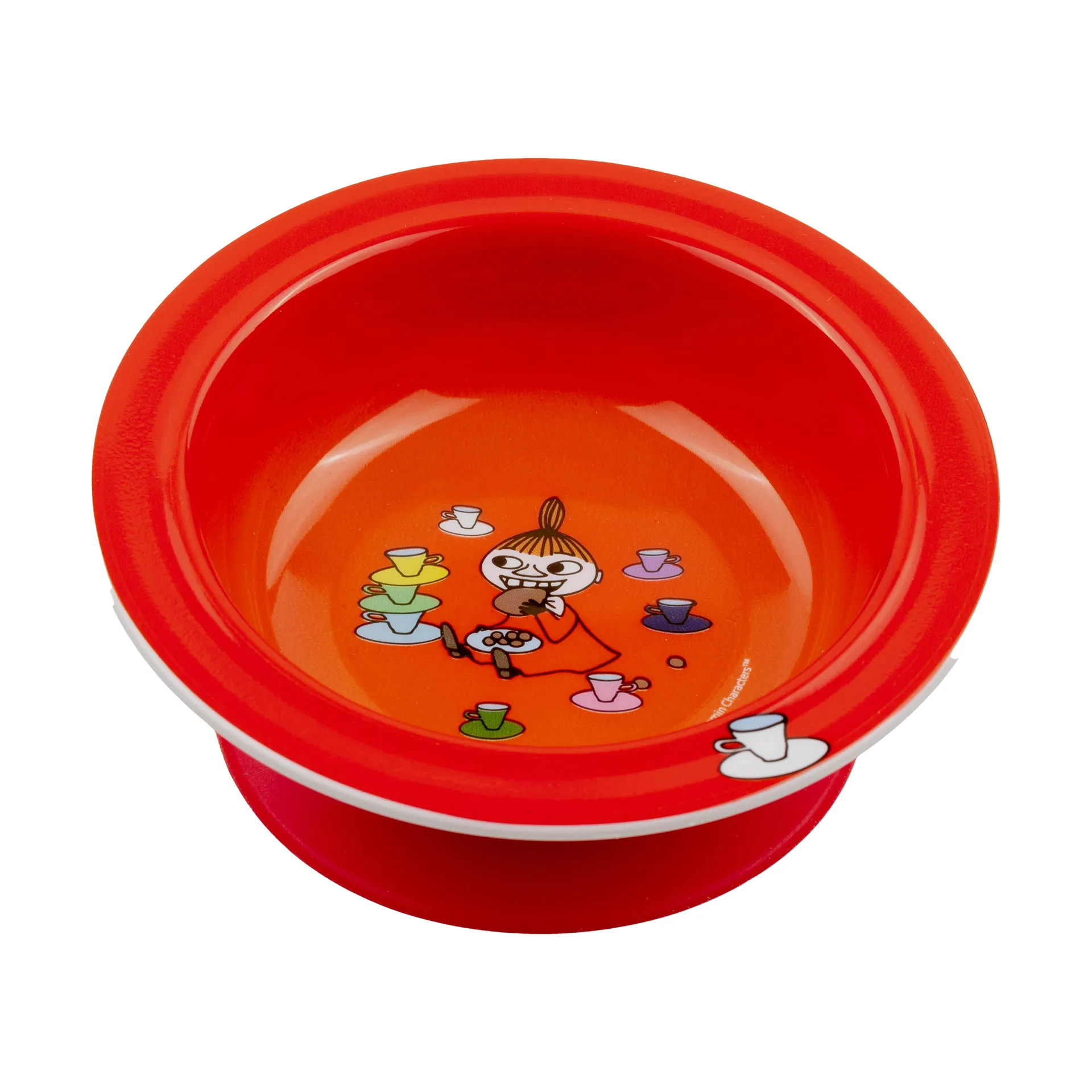 Moomin Little My suction plate Ø15.5 cm, Red Rätt Start