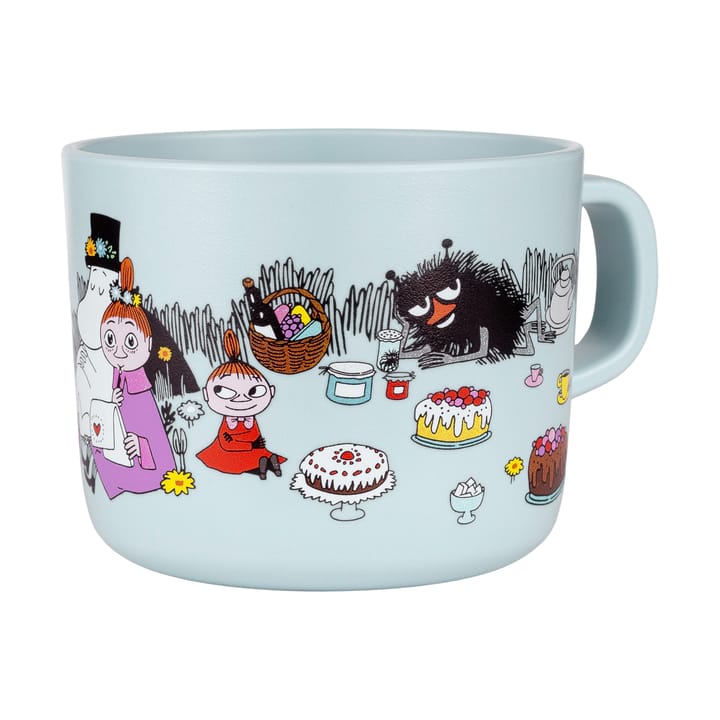 Moomin Picnic mug 25 cl - Light blue - Rätt Start