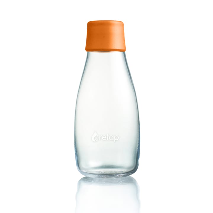 Retap glass bottle 0.3 l, orange Retap