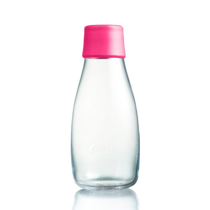 Retap glass bottle 0.3 l, pink Retap