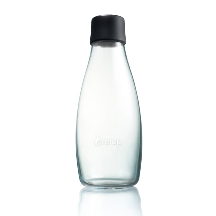 Retap glass bottle 0.5 l, black Retap