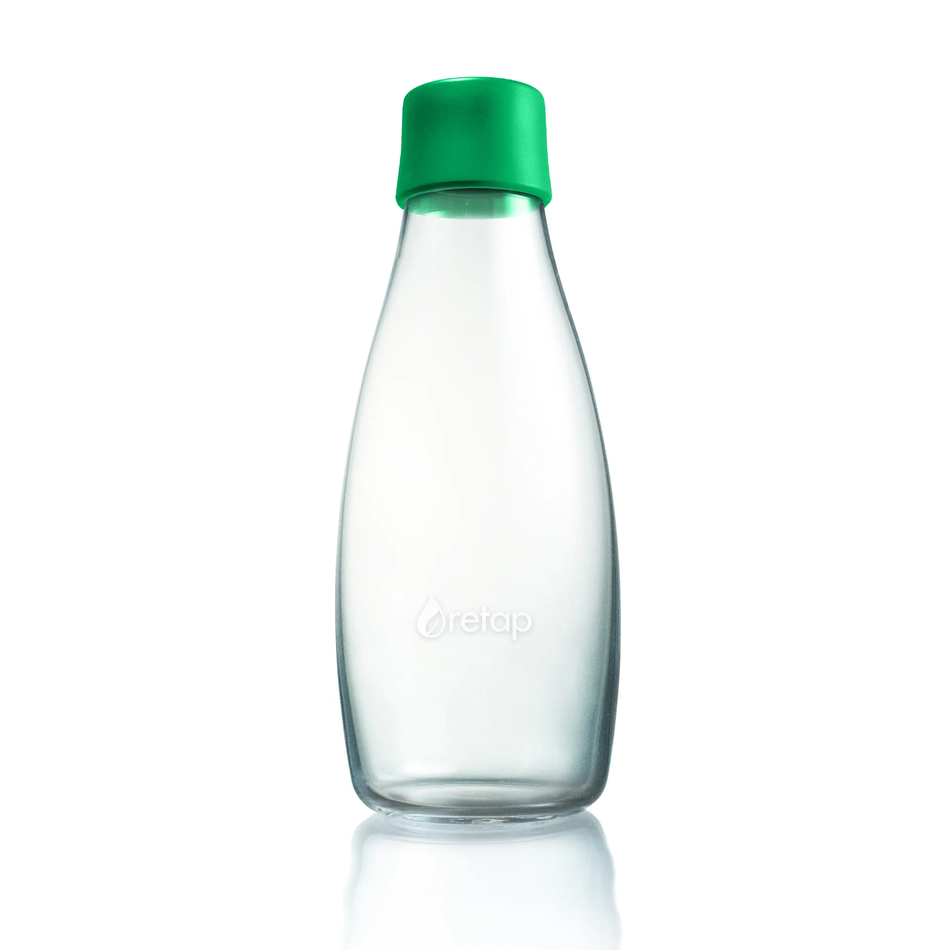 Retap glass bottle 0.5 l, Dark green Retap