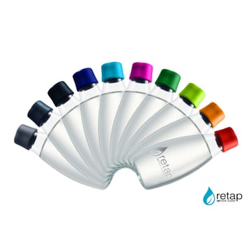 Retap glass bottle 0.5 l - light blue - Retap