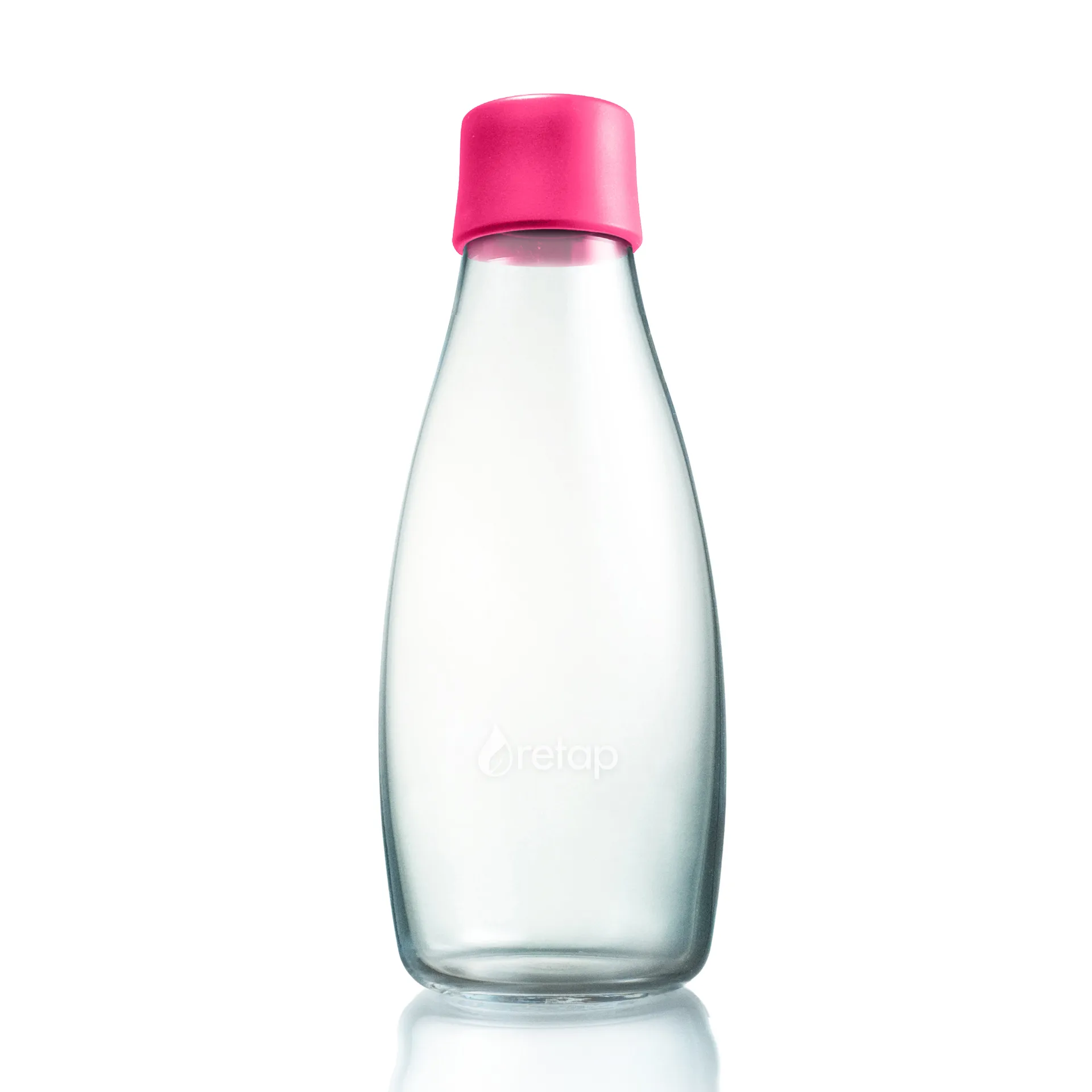 Retap glass bottle 0.5 l, Pink Retap