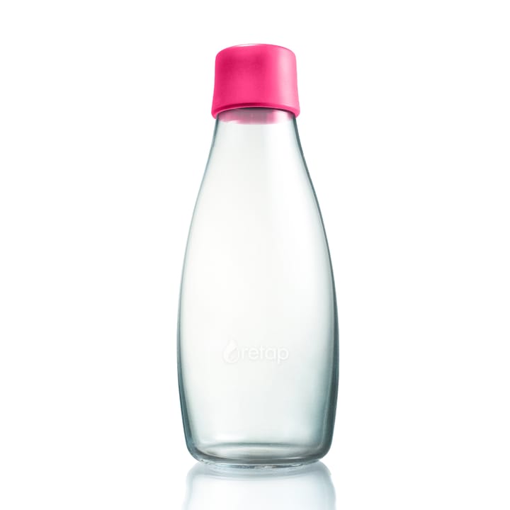 Retap glass bottle 0.5 l, pink Retap