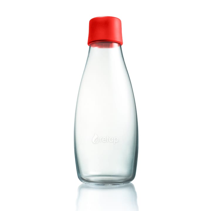 Retap glass bottle 0.5 l, red Retap