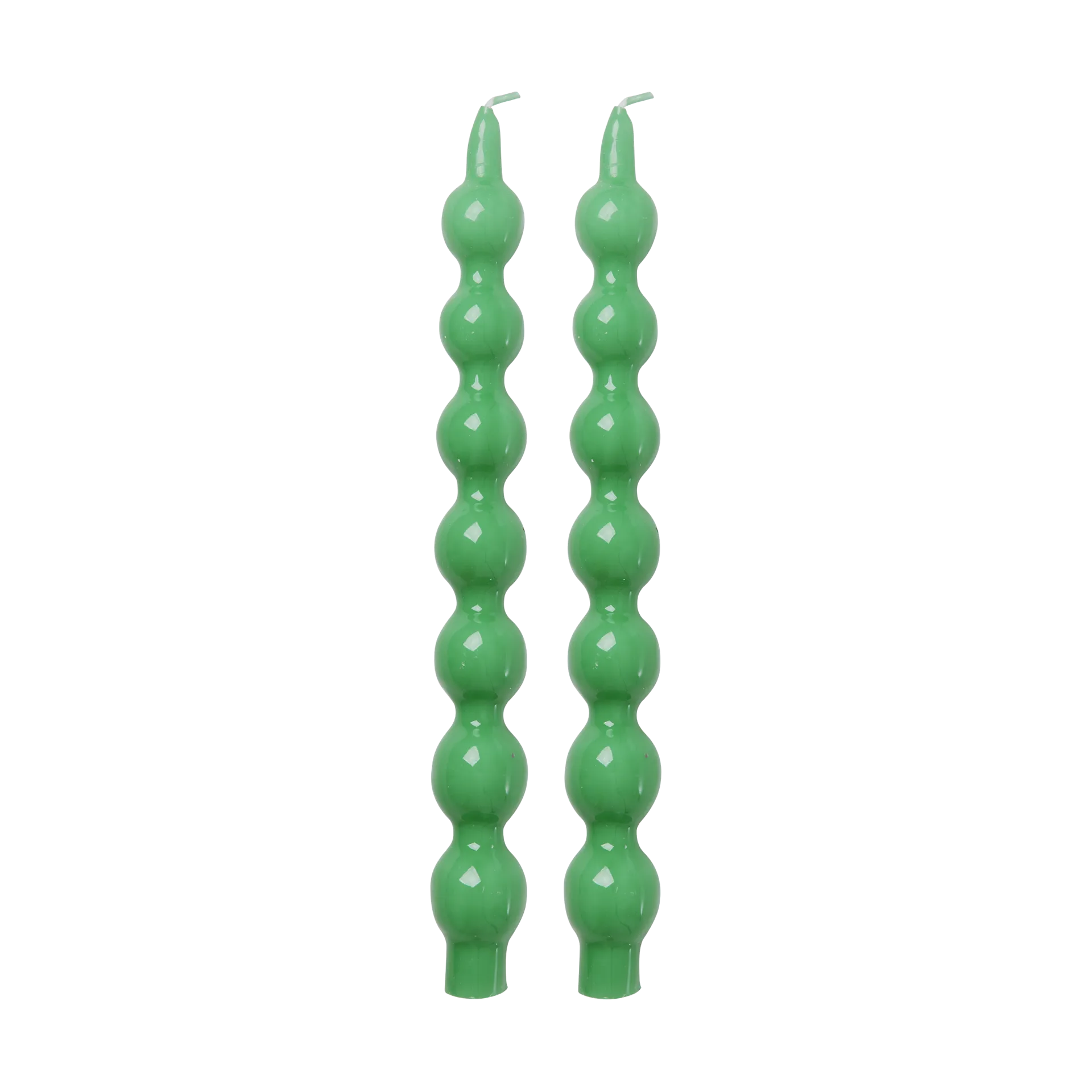Rice candles 30.2 cm 2-pack, Green RICE