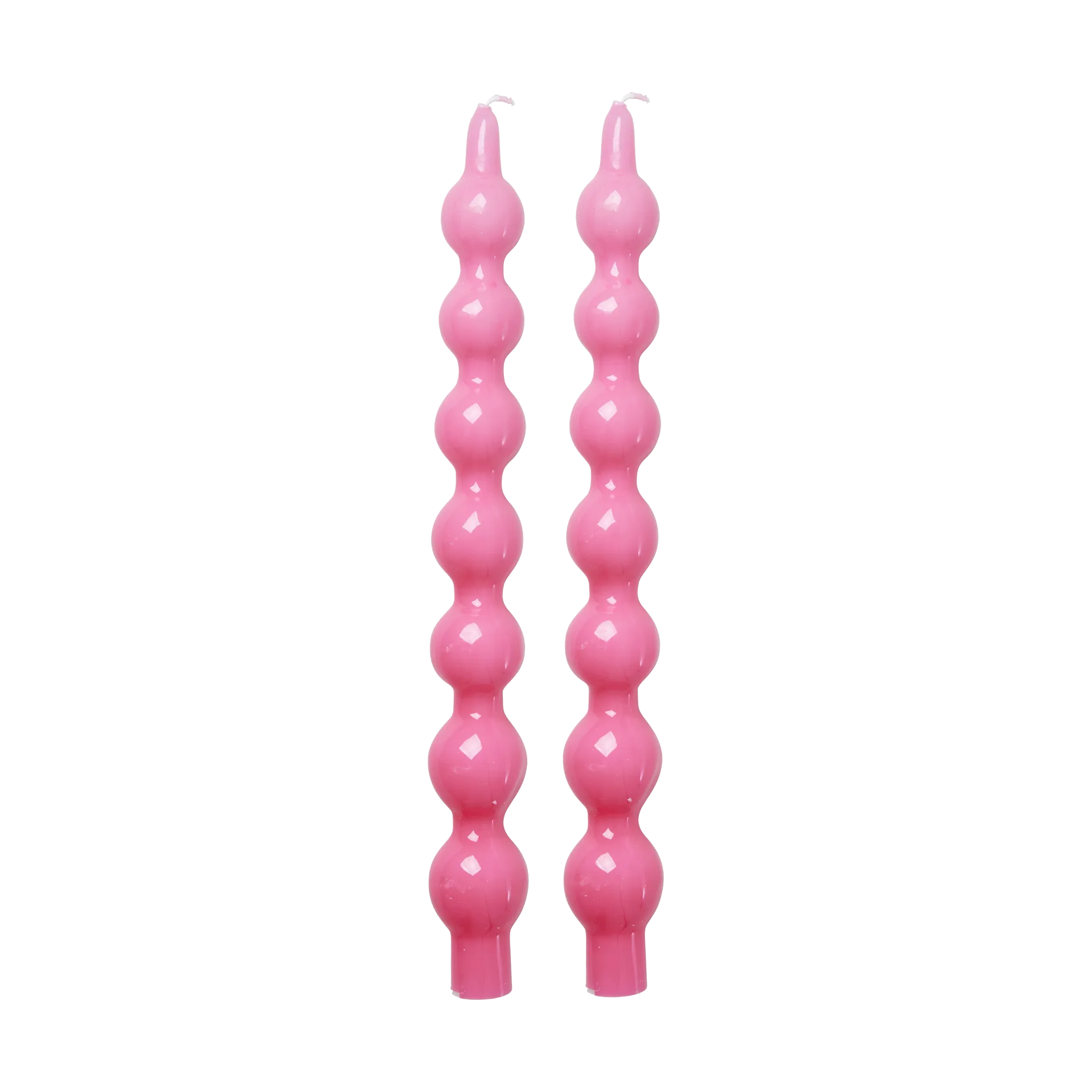 Rice candles 30.2 cm 2-pack, Pink RICE
