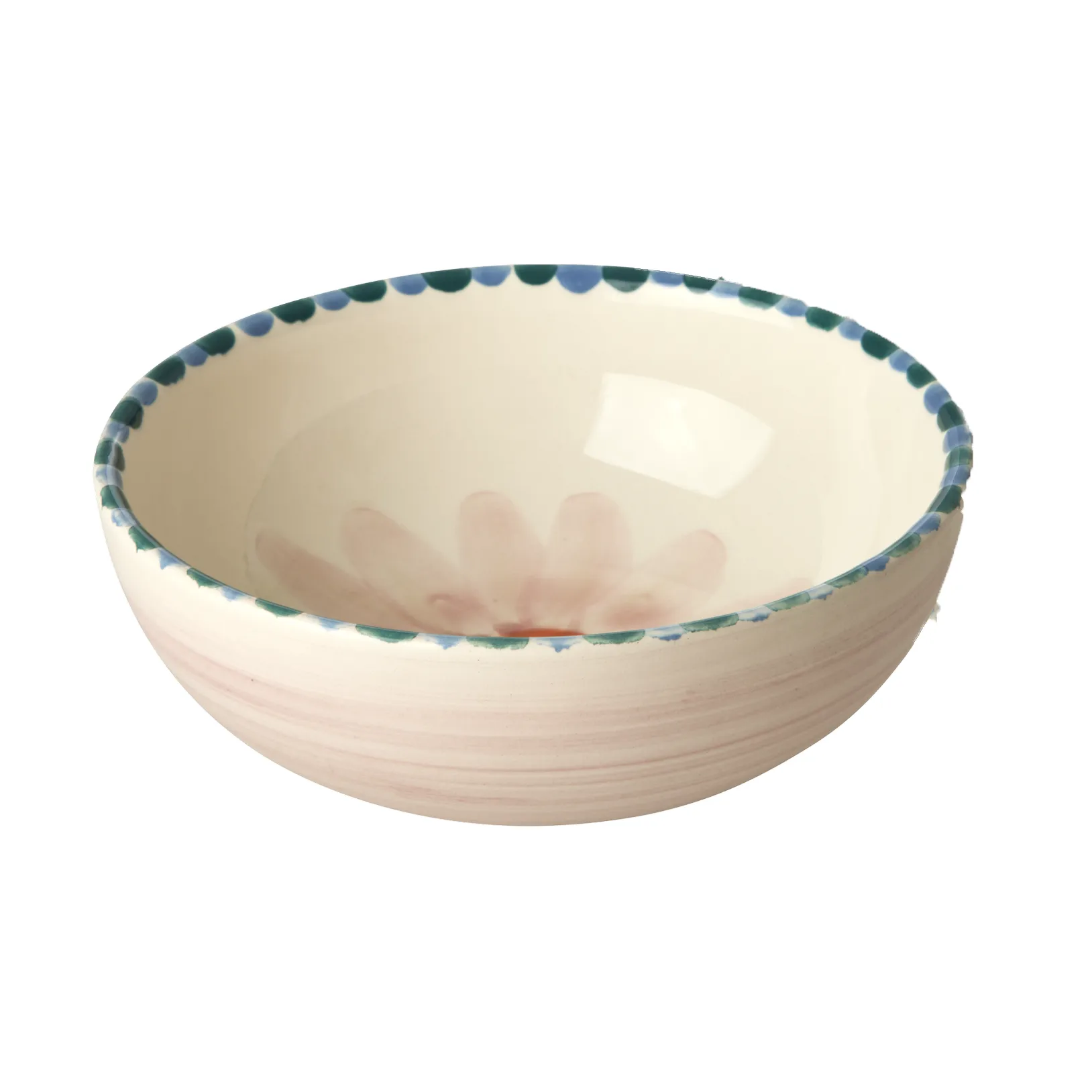 Rice ceramic bowl 35 cl, Soft Pink Flower-lavender RICE
