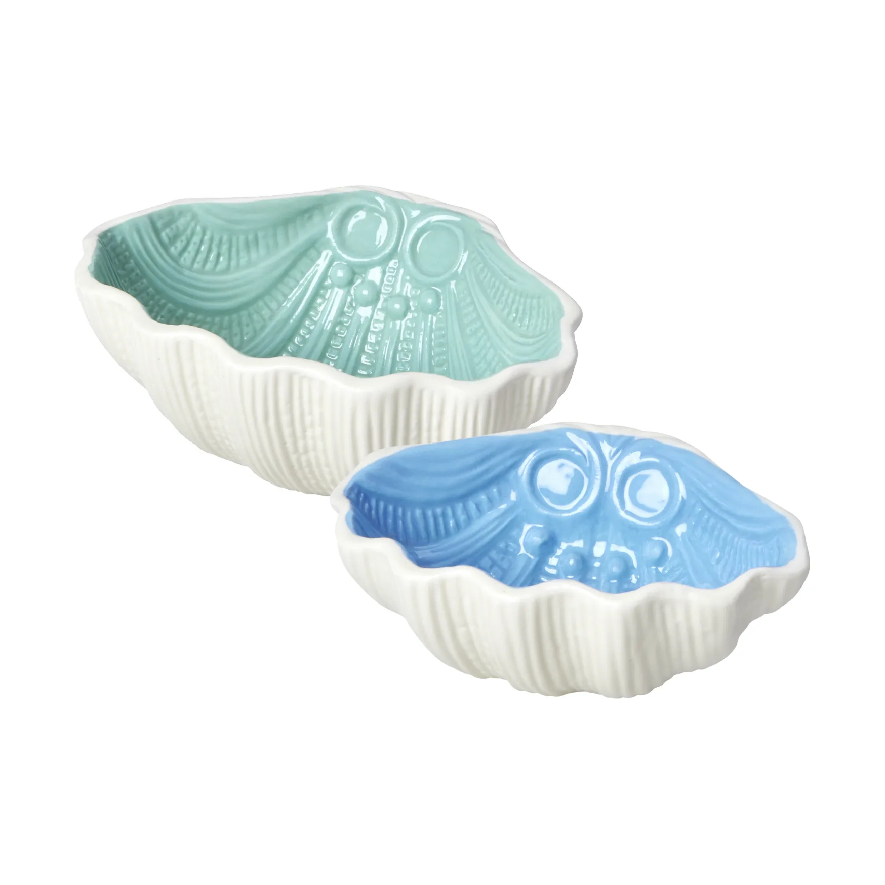 Rice ceramic bowls 2 pieces, Soft green RICE