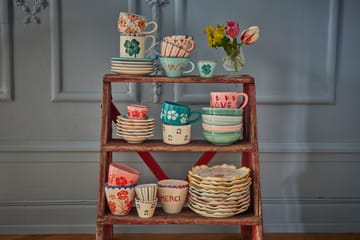 Rice ceramic espresso cup 7 cl - Good Luck Clover - RICE