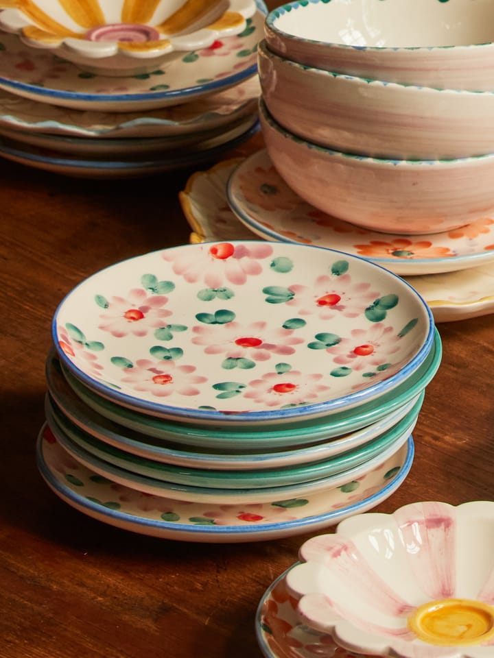 Rice ceramic plate Ø15 cm, Pink RICE