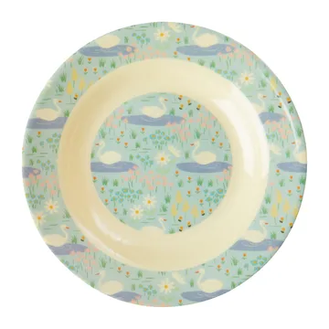 Rice children's bowl melamine Ø20 cm - Swan - RICE