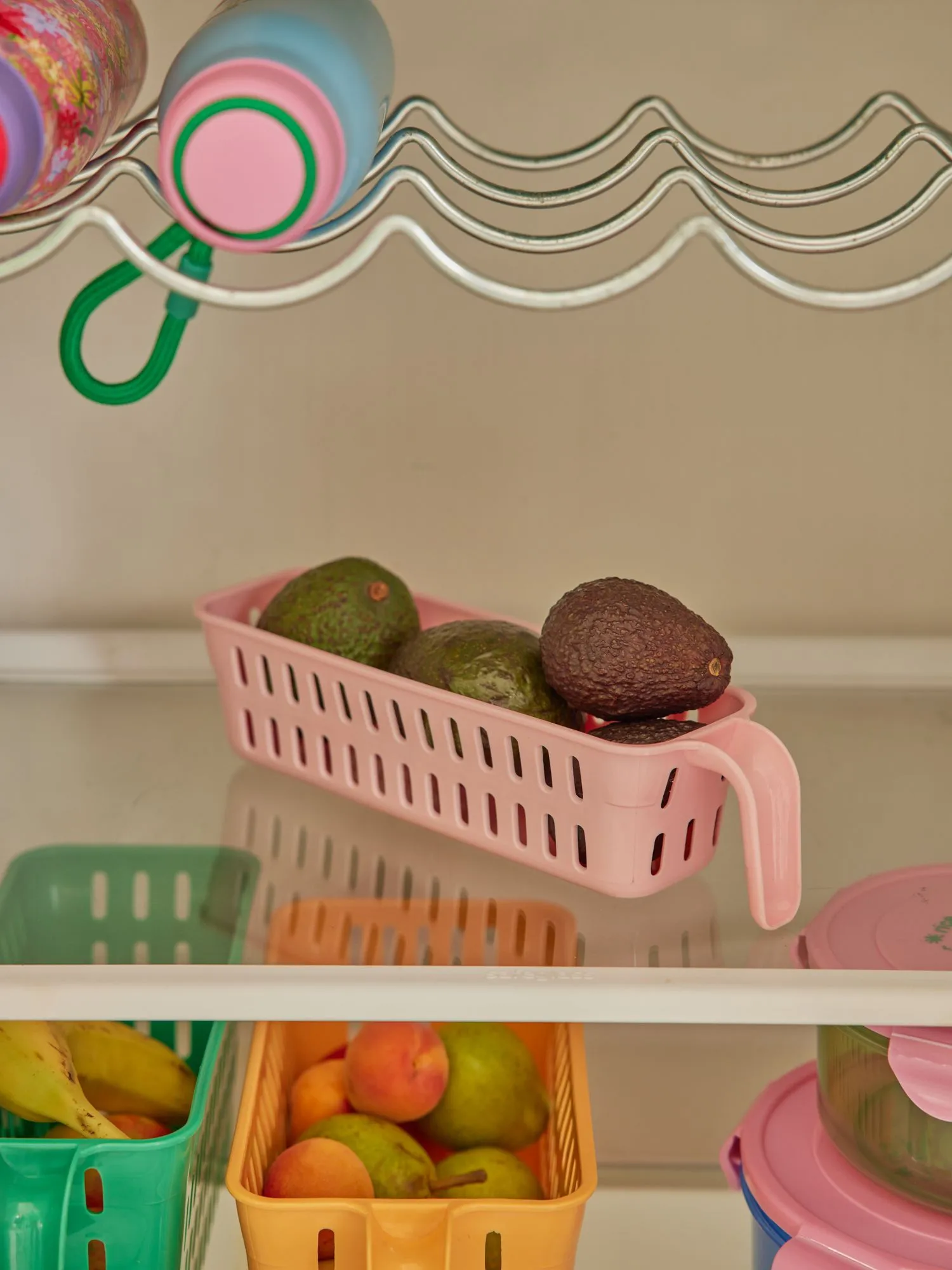 Rice food box 6.7x26.5 cm, Soft pink RICE