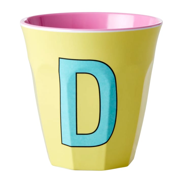 Rice melamin cup medium letter - D 30 cl - Yellow - RICE