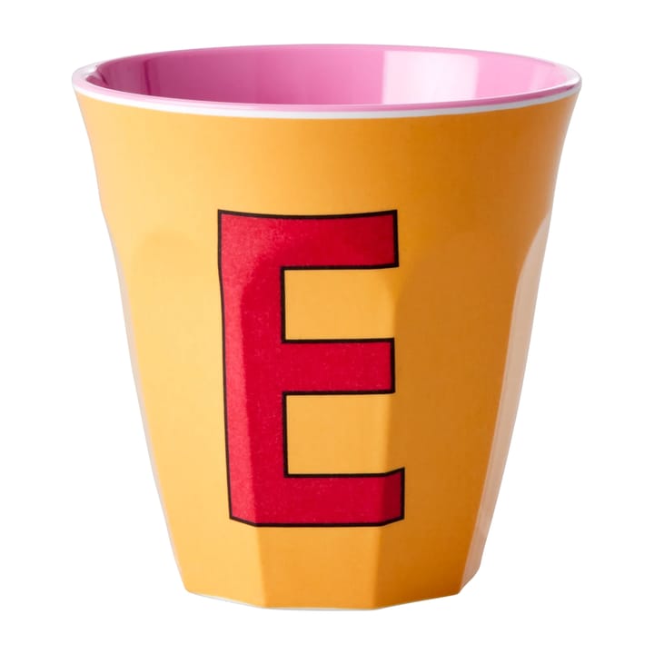 Rice melamin cup medium letter -  E 30 cl - Apricot - RICE